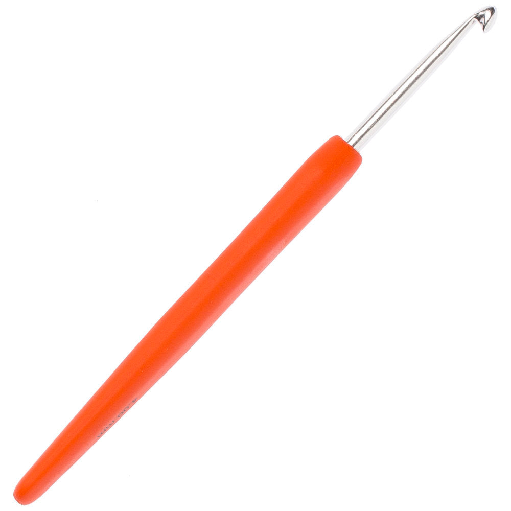 KnitPro Waves 4mm Orange Soft Handle Crochet Hook - 30909