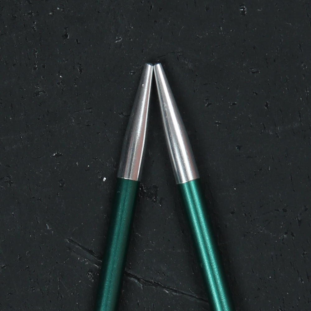 KnitPro Zing 3 Mm 60 Cm Metal Circular Needles, Jade - 47095