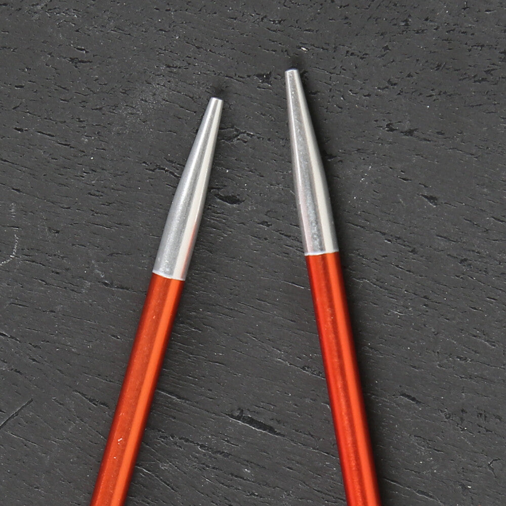 KnitPro Zing 2.75 mm 100 Cm Metal Circular Needles, Orange - 47154