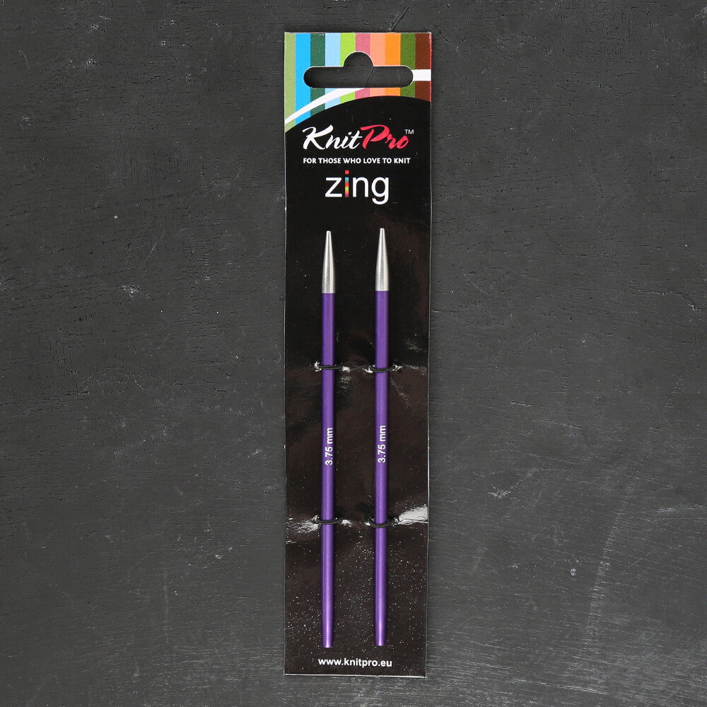 Knitpro Zing 3.75 mm İnterchangeable Needle Purple- 47502