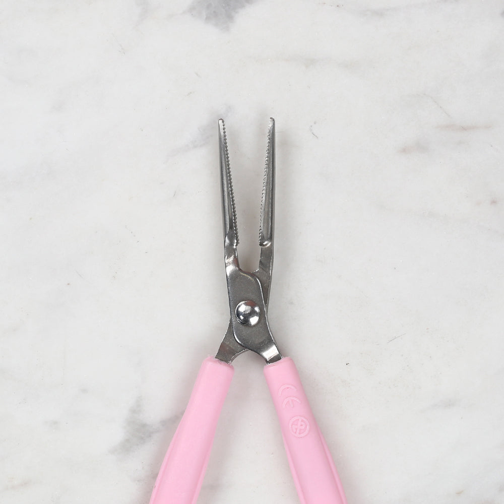 Hemline Easy Grip Scissors Pink - B4848