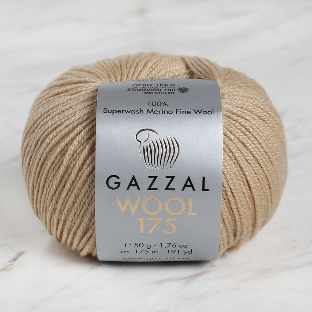 Gazzal Wool 175 50 Gr Yarn, Reseda Green - 307