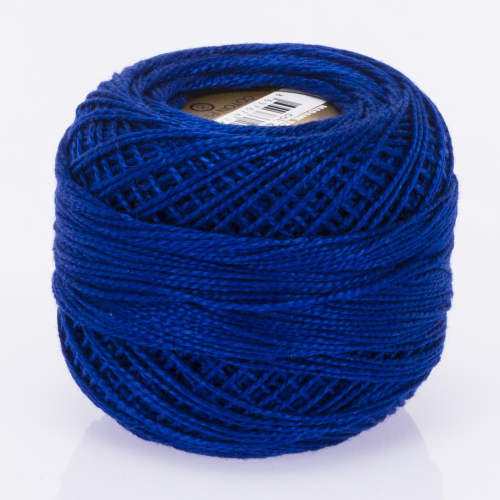 Madame Tricote Paris Koton Perle No:8 Embroidery Thread, Dark Blue - 4018
