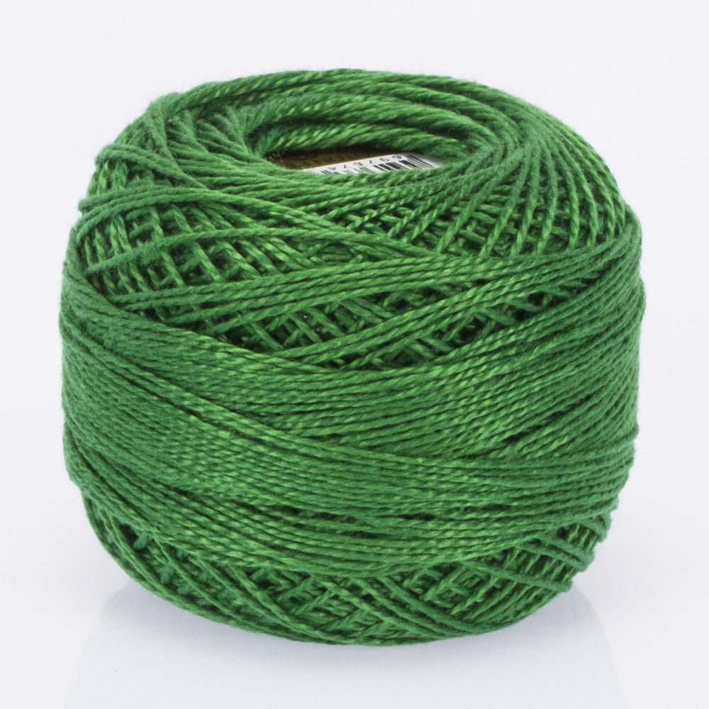 Madame Tricote Paris Koton Perle No:8 Embroidery Thread, Green - 674
