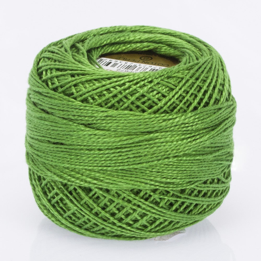 Madame Tricote Paris Koton Perle No:8 Embroidery Thread, Light Green - 672