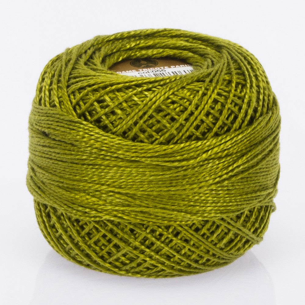 Madame Tricote Paris Koton Perle No:8 Embroidery Thread, Green - 55