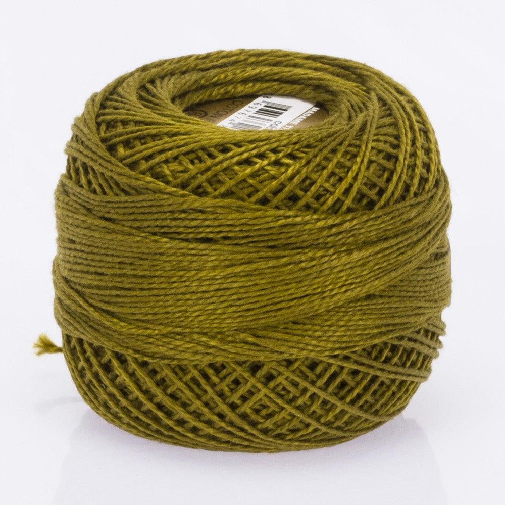 Madame Tricote Paris Koton Perle No:8 Embroidery Thread, Green - 59