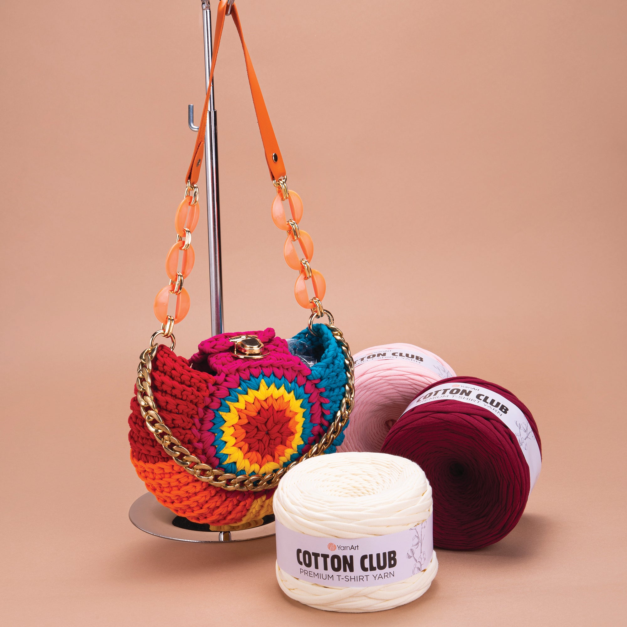 Yarnart COTTON CLUB T-Shirt Yarn Cream-7348