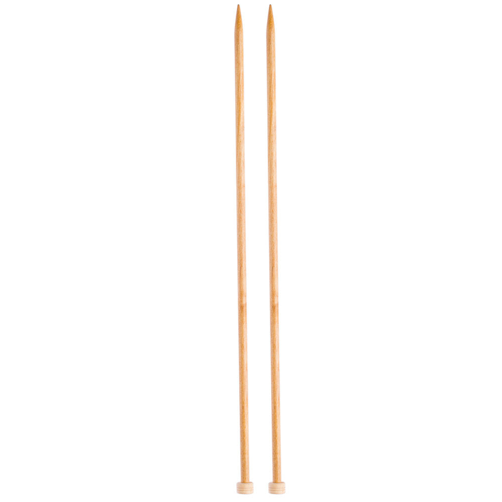 KnitPro Basix Birch 6mm 35cm Single Pointed Knitting Needles - 35262