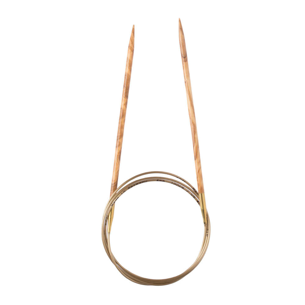 Addi Olive Wood 3mm 100cm Circular Knitting Needles - 575-7