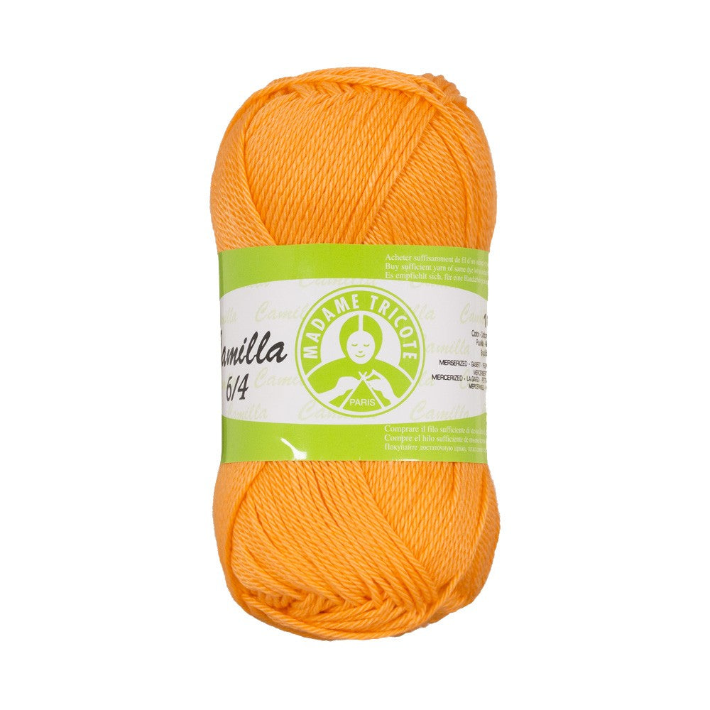 Madame Tricote Paris Camilla 50gr Knitting Yarn, Orange - 4912