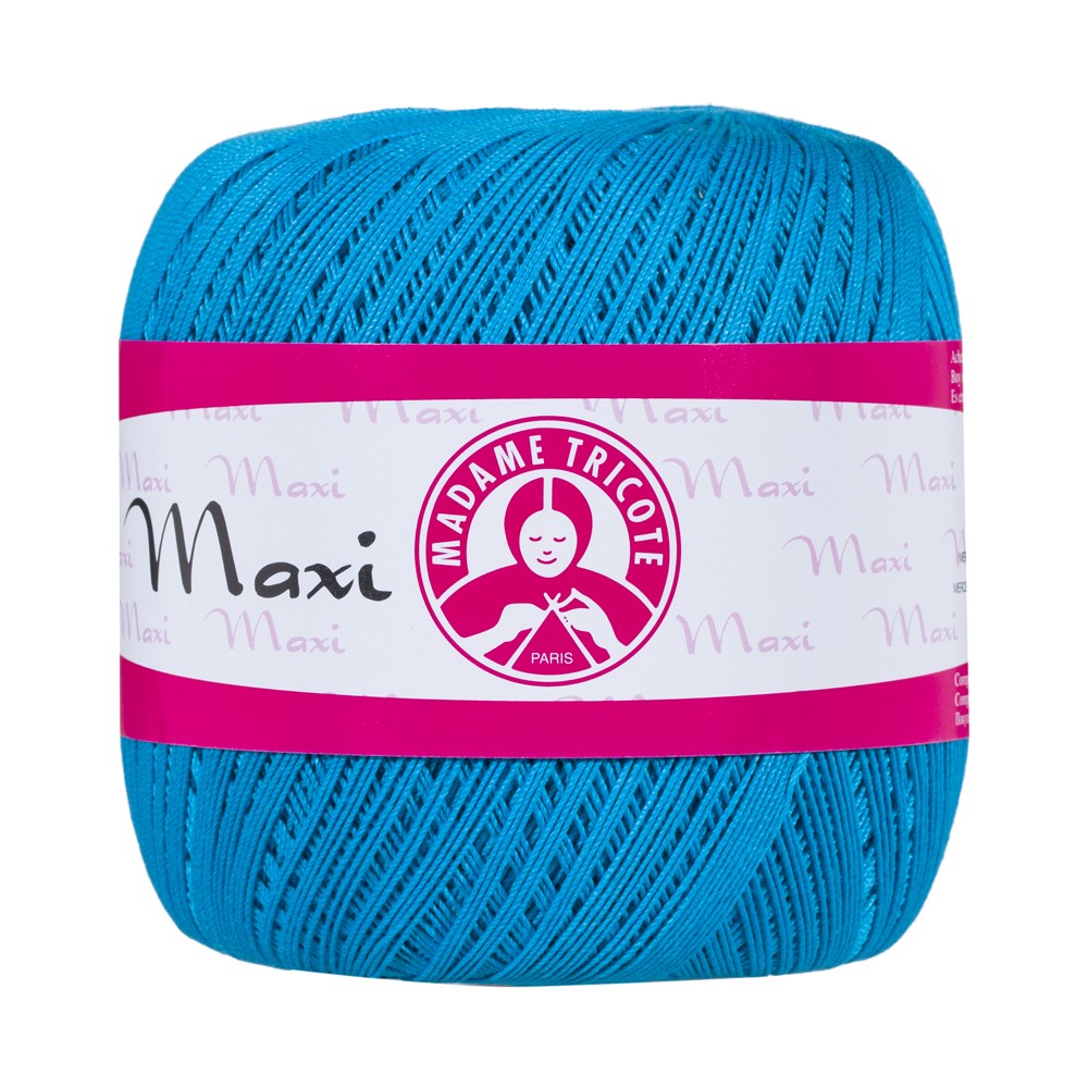 Madame Tricote Paris Maxi Lace Thread, Turquoise - 5519