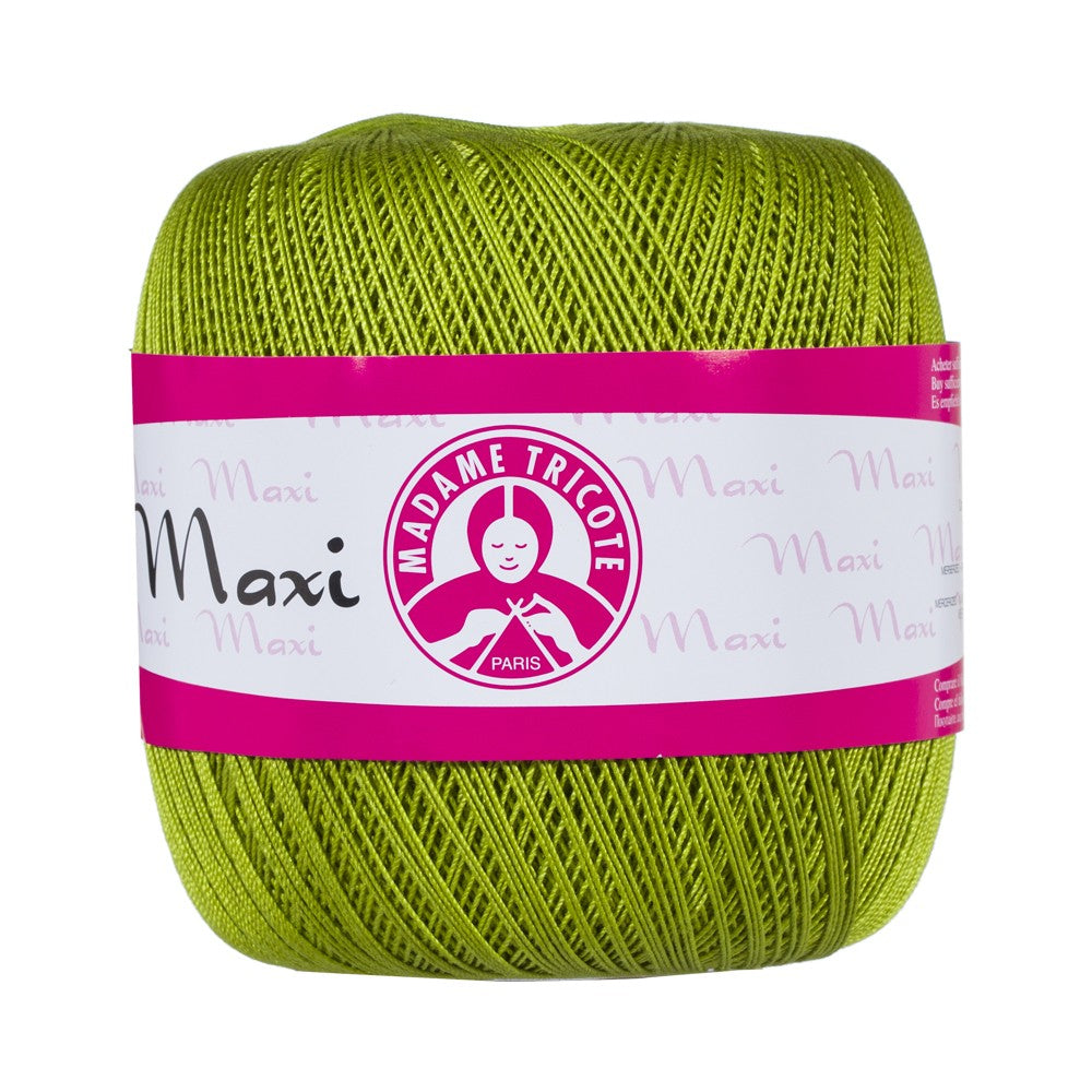 Madame Tricote Paris Maxi Lace Thread, Green - 5527