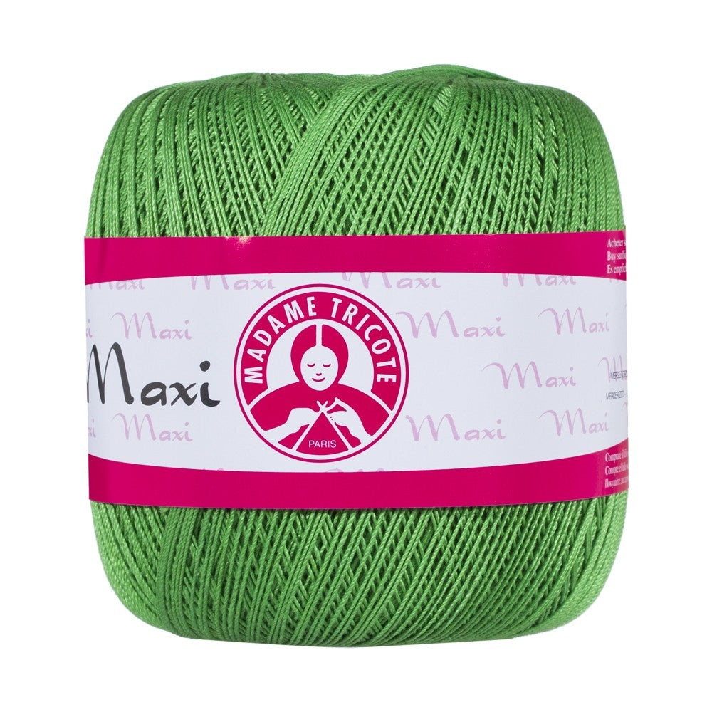 Madame Tricote Paris Maxi Lace Thread, Green - 6332