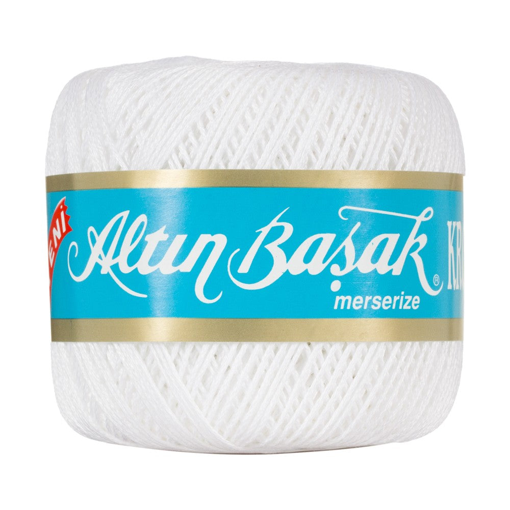 Altinbasak 14/8 Cotton Thread Ball, White - White