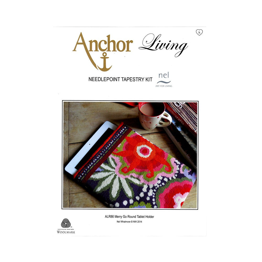 Anchor Living Tablet Case Embroidery Kit - ALR86