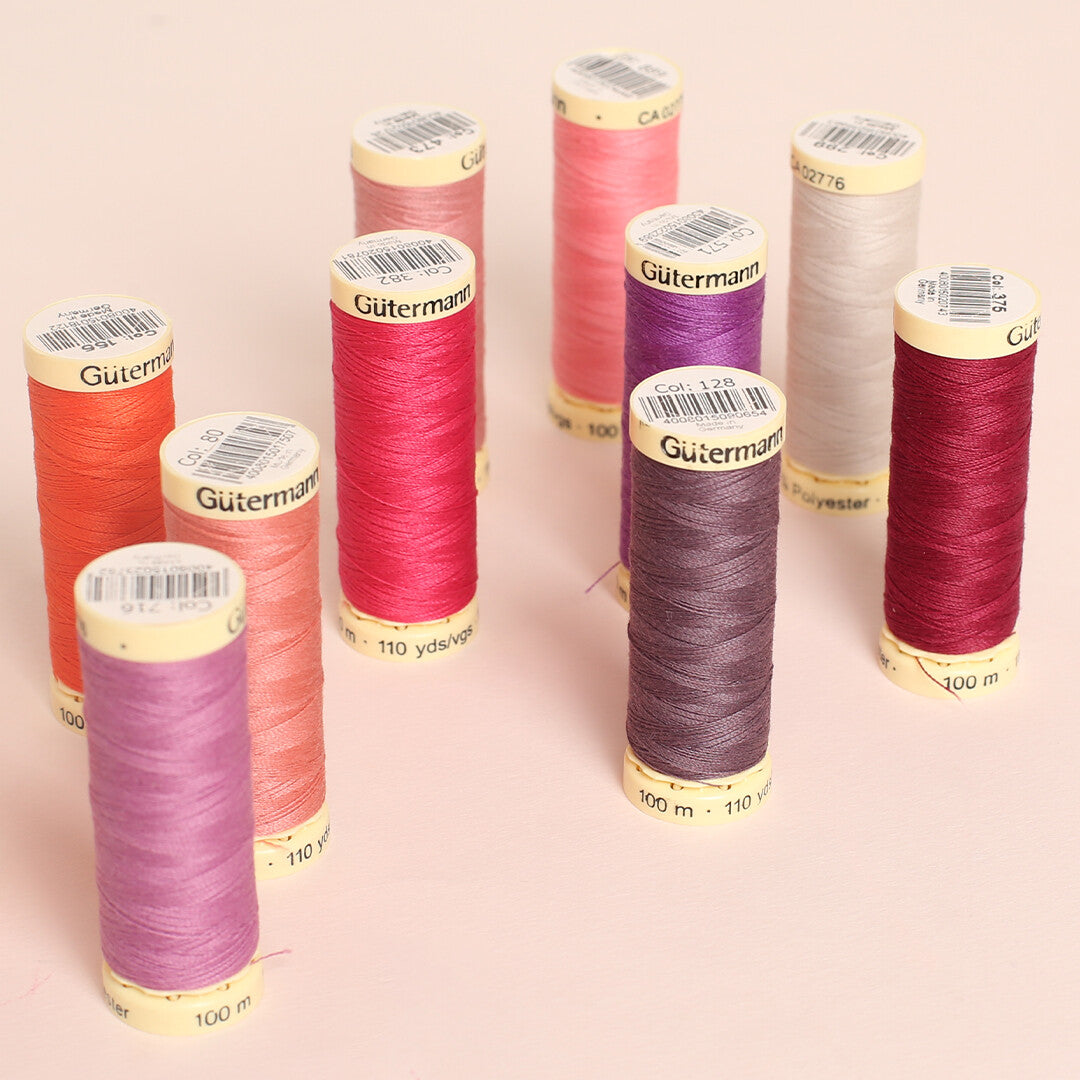 Gütermann Sewing Thread, 100m, Aubergine - 575