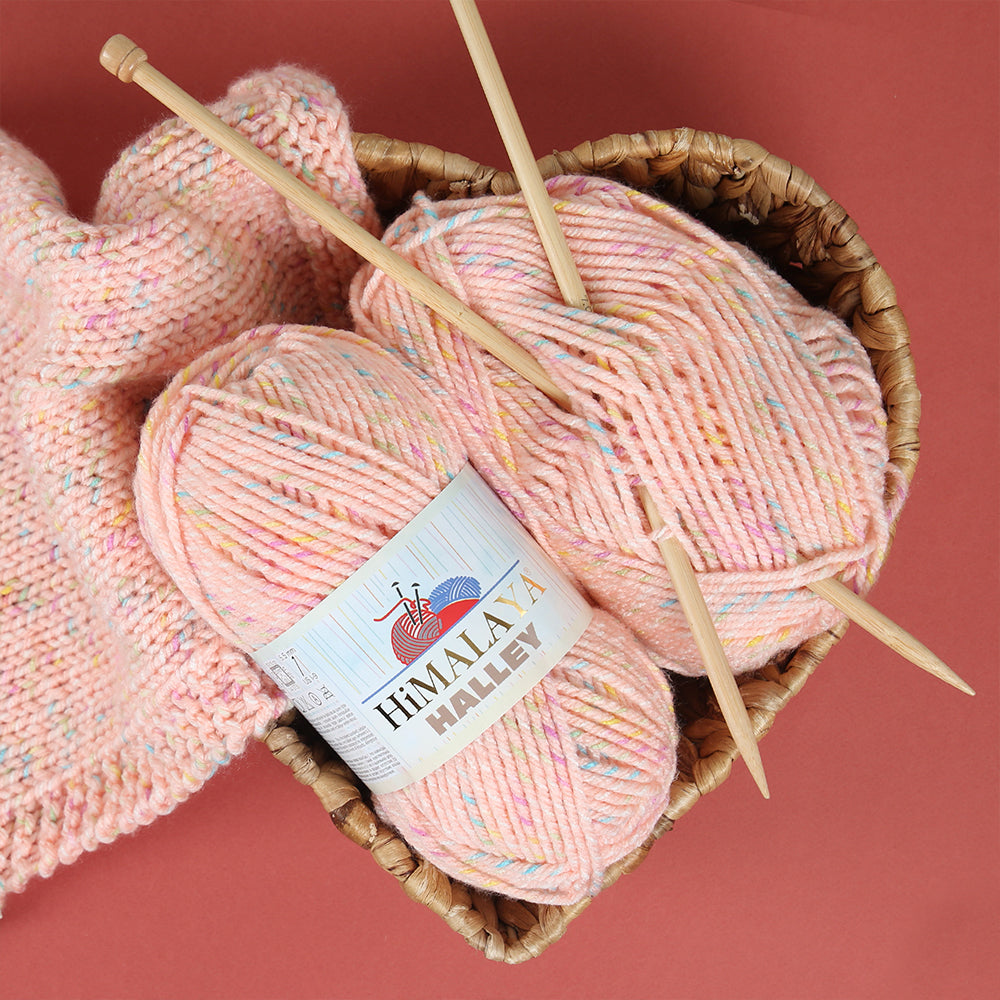 Himalaya Halley Hand Knitting Yarn, Salmon - 78024