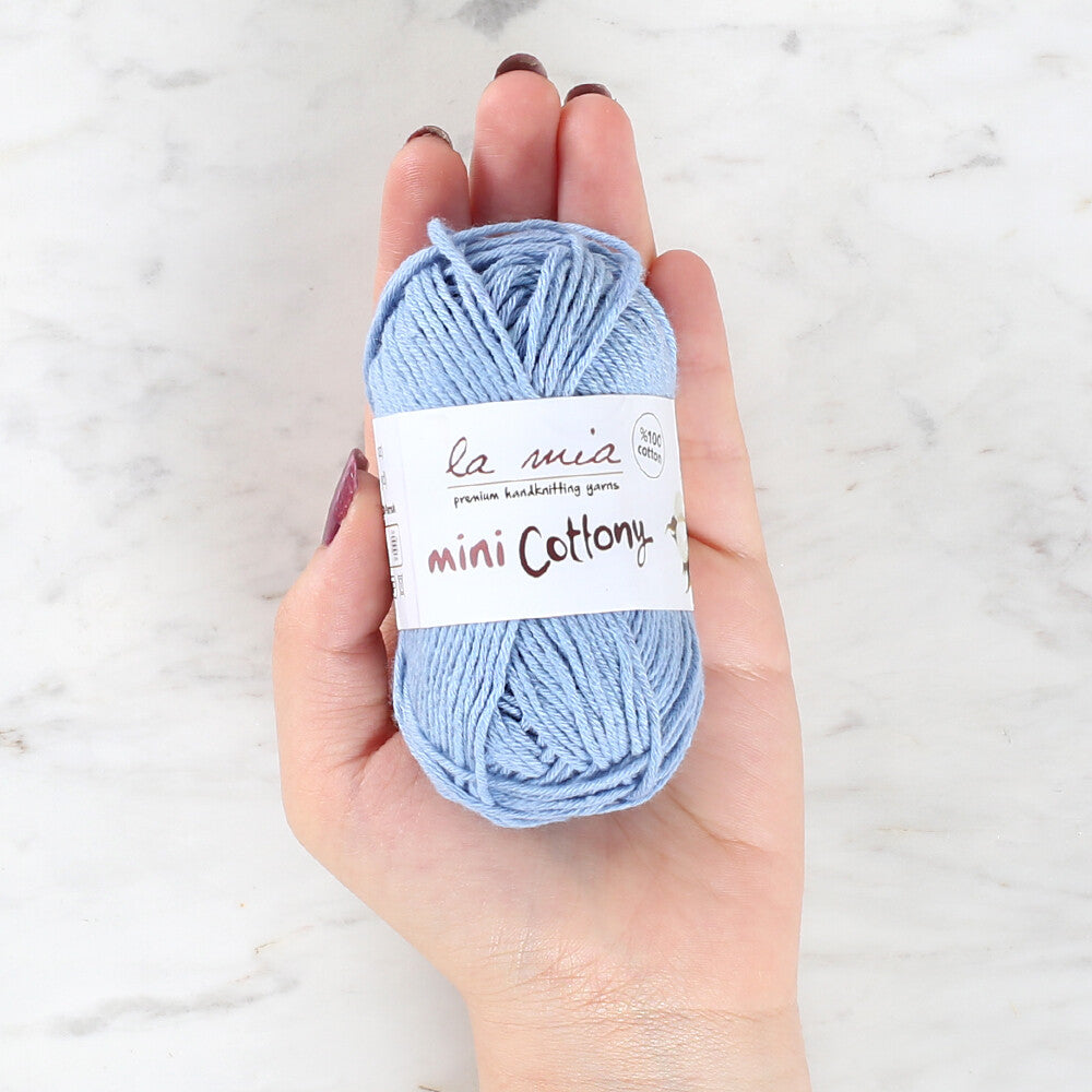 La Mia Mini Cottony 25 g Baby Yarn, Lavender - L200