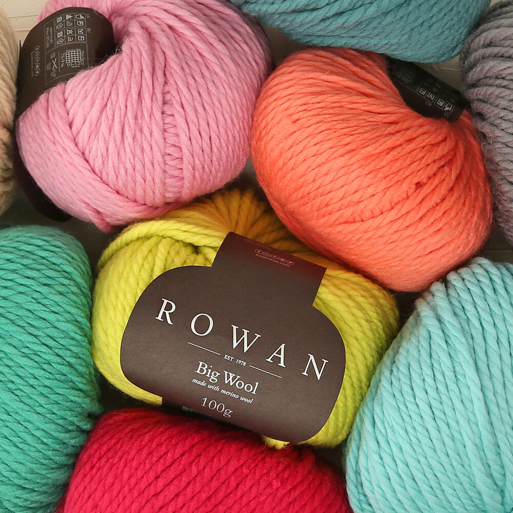 Rowan Big Wool Yarn, Light Green - 00097