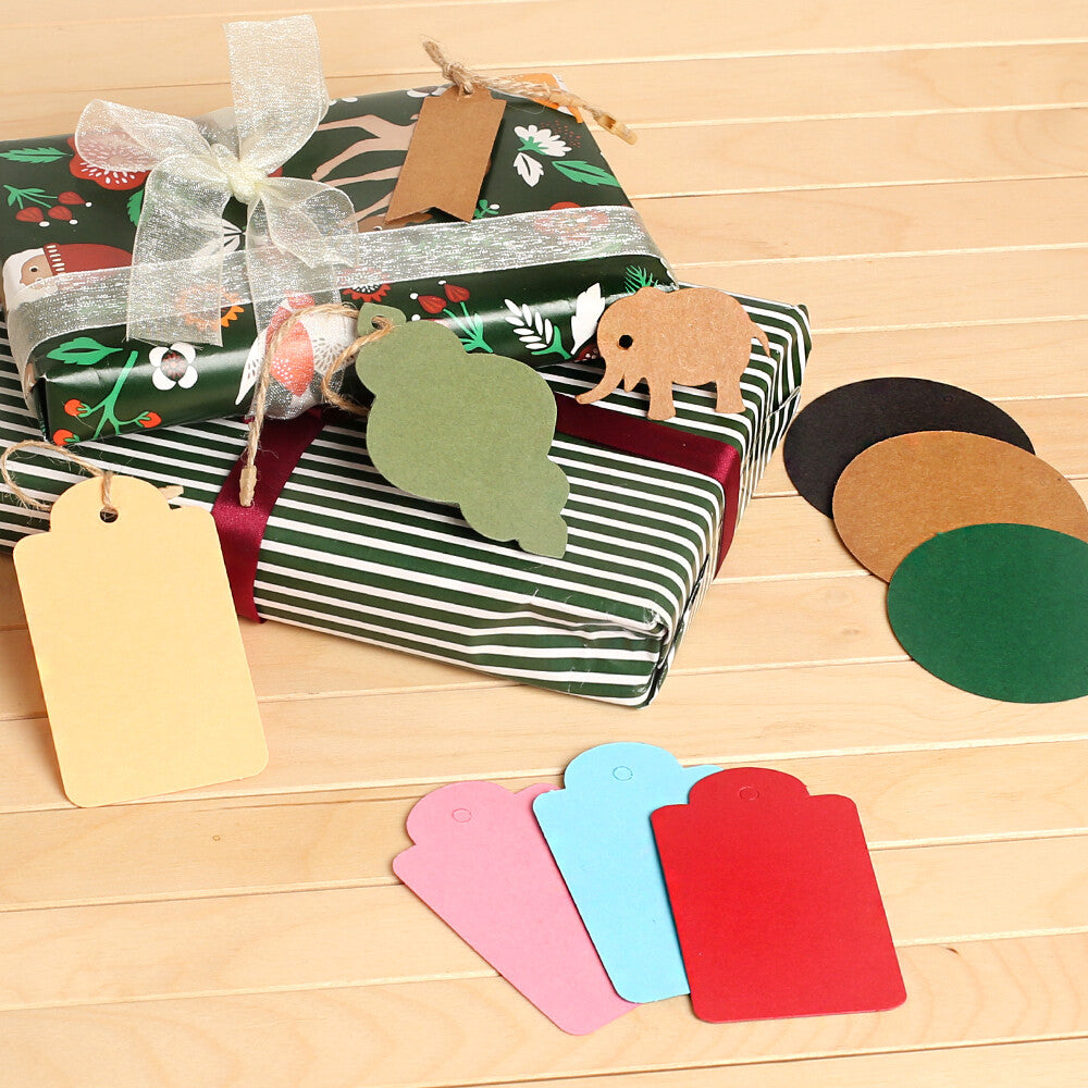 Tag Thread Roll Loren 10 pcs Tag and Clip-On Tag Thread, Green
