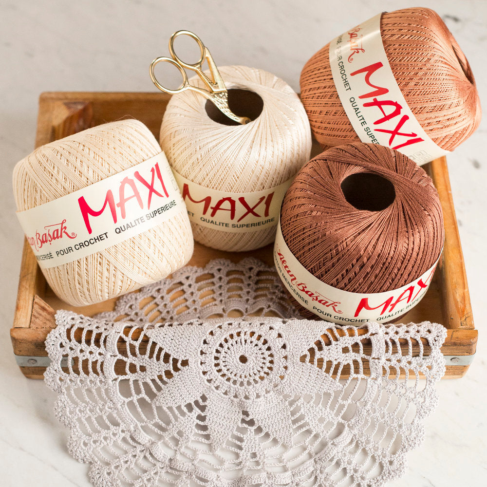 Altinbasak Maxi Lace Making Thread, Brown - 9655
